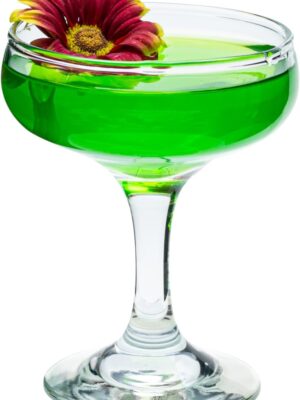 Cocktail Glasses, Set of 12 Glass, SMALL Champagne Glasses, 5.2 Ounce Manhattan Glass For Cocktails, Classic Martini Glasses, Vintage Cocktail Cup, Sparkling Wine Saucers